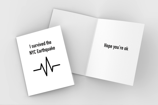 I survived the NYC earthquake