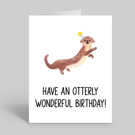 Have an otterly wonderful birthday