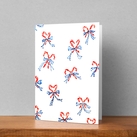 Candy canes stationery