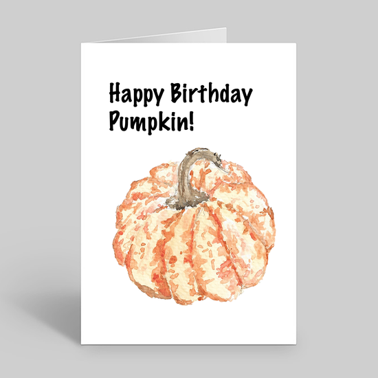 Happy Birthday Pumpkin