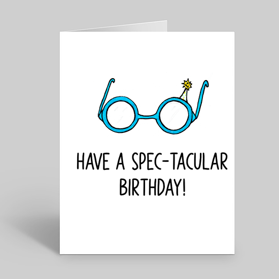 Have a spec-tacular birthday