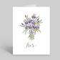 Assorted bouquets stationery