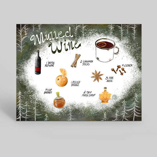 Mulled Wine stationery