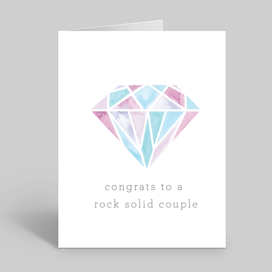 Congrats to a rock solid couple
