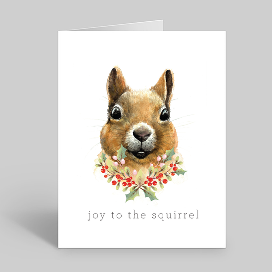 Joy to the squirrel