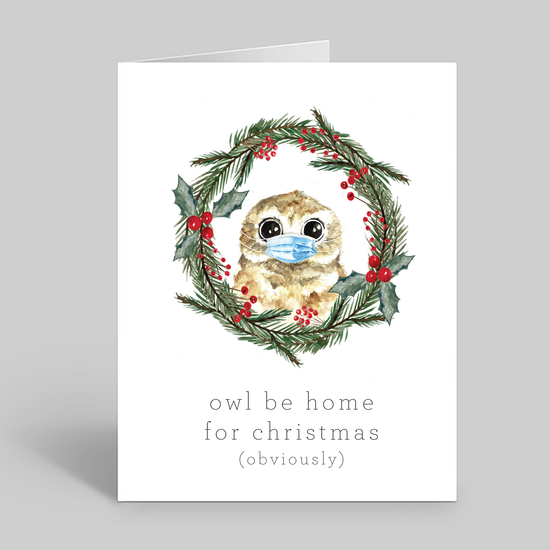 Owl be home for christmas