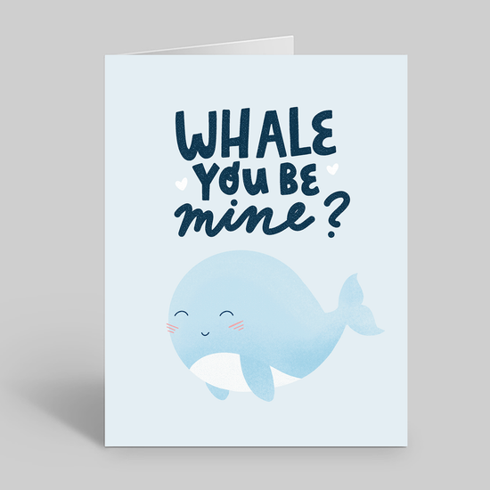 Whale you be mine
