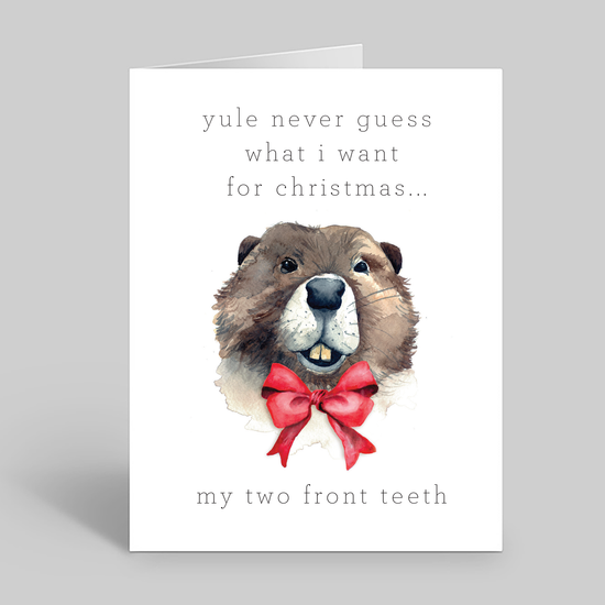 Yule never guess what I want for Christmas